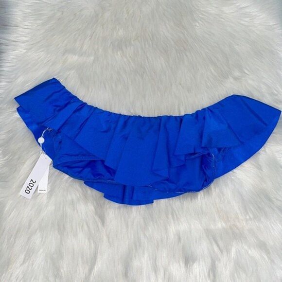 TRINA TURK Womens Size 8 SOLID OFF THE SHOULDER BANDEAU - Picture 5 of 7